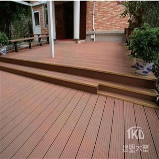 北京建盟塑木地板品牌厂家施工案例