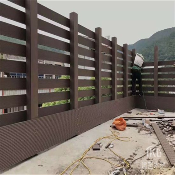 北京木塑花架加工木塑围墙